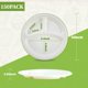thumbnail image 2 of Platos compostables de 3 compartimentos EcoliPak 150, paquete de 25 cm, 2 of 7