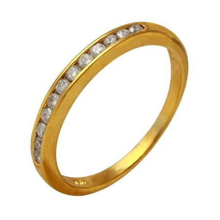 Foreli 0.12CTW Diamond18K Yellow Gold Ring MSRP$2000.00