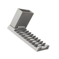 thumbnail image 2 of Escurridor de platos de acero inoxidable con soporte para utensilios y vasos – Organizador de cocina para fregadero o encimera – Escurridor antideslizante que ahorra espacio para platos, vasos y, 2 of 6