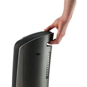 Lasko 23 1500W Oscillating Ceramic Electric Tower Space Heater with Remote Control, 751320, Black