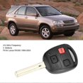 thumbnail image 2 of 312MHz 3 Button Remote Key Fob N14TMTX-1 with 4C Ceramic Chip Fit for Lexus RX300 99-03, 2 of 3