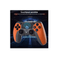 thumbnail image 3 of Control Inalámbrico Mando Compatible Con Para Play Station 4 naranja negro, 3 of 5