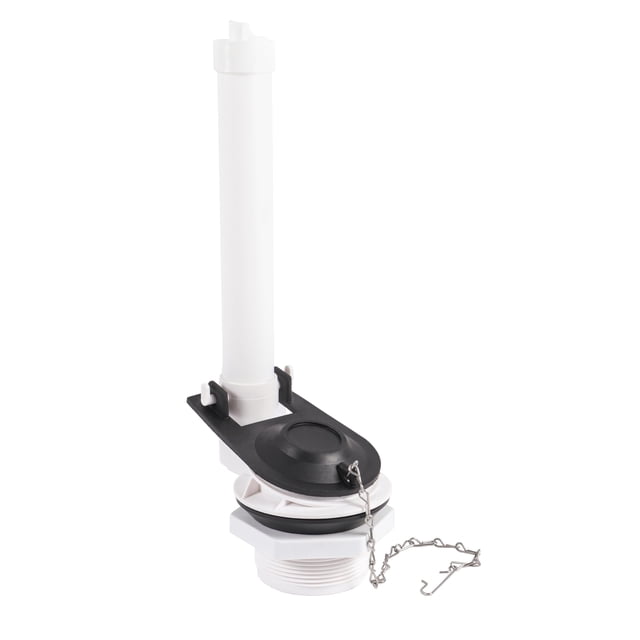 Válvula de descarga de inodoro HIGHCRAFT de 2 pulgadas con tapa resistente a productos químicos