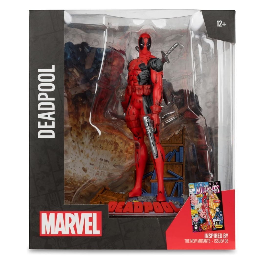 Deadpool (The New Mutants #98) 1:10th Scale Posed Figure w