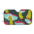 thumbnail image 7 of Balery Green Mushroom Windshield Sun Shade, Car Front Window Sunshade Cover ,Automotive Interior Portected Blocks Uv Rays For Car Pickup Truck Suv Accessories- Small, 7 of 7