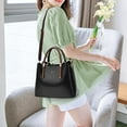 thumbnail image 4 of Lady Bag Simplicity Multi-layer High Capacity Portable Handle Exquisite Clothing Matching Faux Leather Women Large Hobo Tote Bag Daily Life Use, 4 of 10