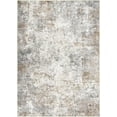 thumbnail image 3 of Toyoso 10x14 Area Rug Living Room Rugs - Washable Neutral Modern Abstract Soft Thin Large Rug Indoor Floor No Slip Rug Carpet for Bedroom Under Dining Table Home Office Decor - Brown Grey, 3 of 9
