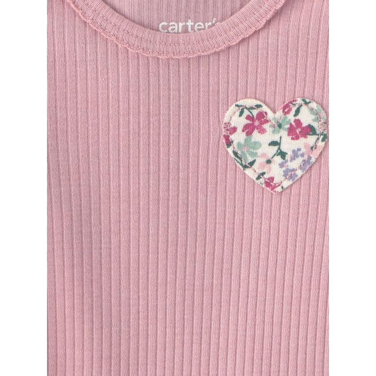 Carter's Child of Mine Baby Long-Sleeve Bodysuits, 5-Pack photo 6