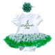 thumbnail image 1 of Gibobby Ropa Para Bebe Infant Baby Newborn Print Girls Boys Fall manga corta St. Patric.k's Day Romper Body Dress Ropa(E, 18-24 Meses), 1 of 4