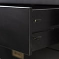 Chateau Lyon Annabelle Four Drawer Solid Wood Black Dresser