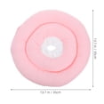 thumbnail image 2 of BESTYASH Pink Dog Donut Collar Soft Cloth Waterproof for Post-Surgery 1Set, 2 of 8