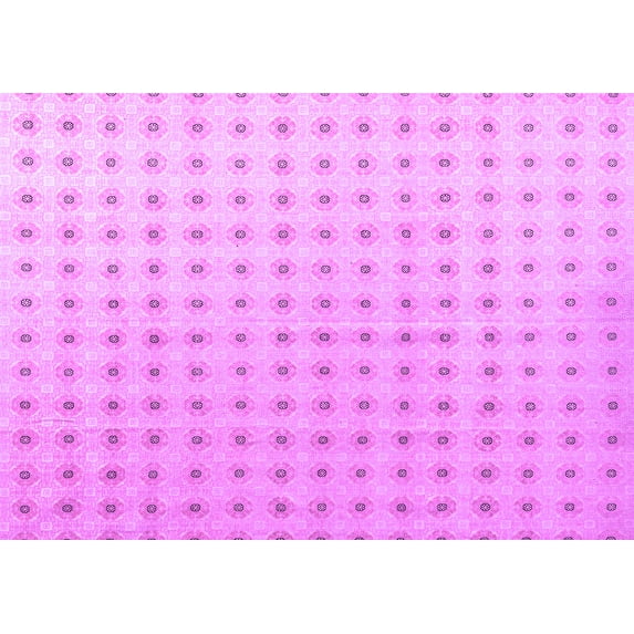 Ahgly Company Indoor Rectangle Abstract Purple Modern Area Rugs, 8' x 12'