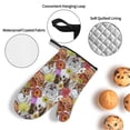 thumbnail image 3 of Cauagu Cute Dogs Puppy Print Oven Mitts and Pot Holders 4 pcs Set,Extra Thicken Long Kitchen Oven Glove Potholders BBQ Gloves-Oven Mitts and Pot Holders(11 Inch), 3 of 6