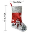 thumbnail image 3 of Adornos navideños Muñeca sin rostro Calcetines Bolsa de regalo Árbol de Navidad Anciano Colgante Bolsa de regalo Wmkox8yii  fhajkh3799, 3 of 3