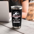 thumbnail image 4 of Gift for Dad form Daughter Son - Gifts - Dad Present - Birthday Gifts for Dad - 20 Oz Stainless Steel Tumbler Dniosaur Coffee Mug Presents for Grandpa, 4 of 6