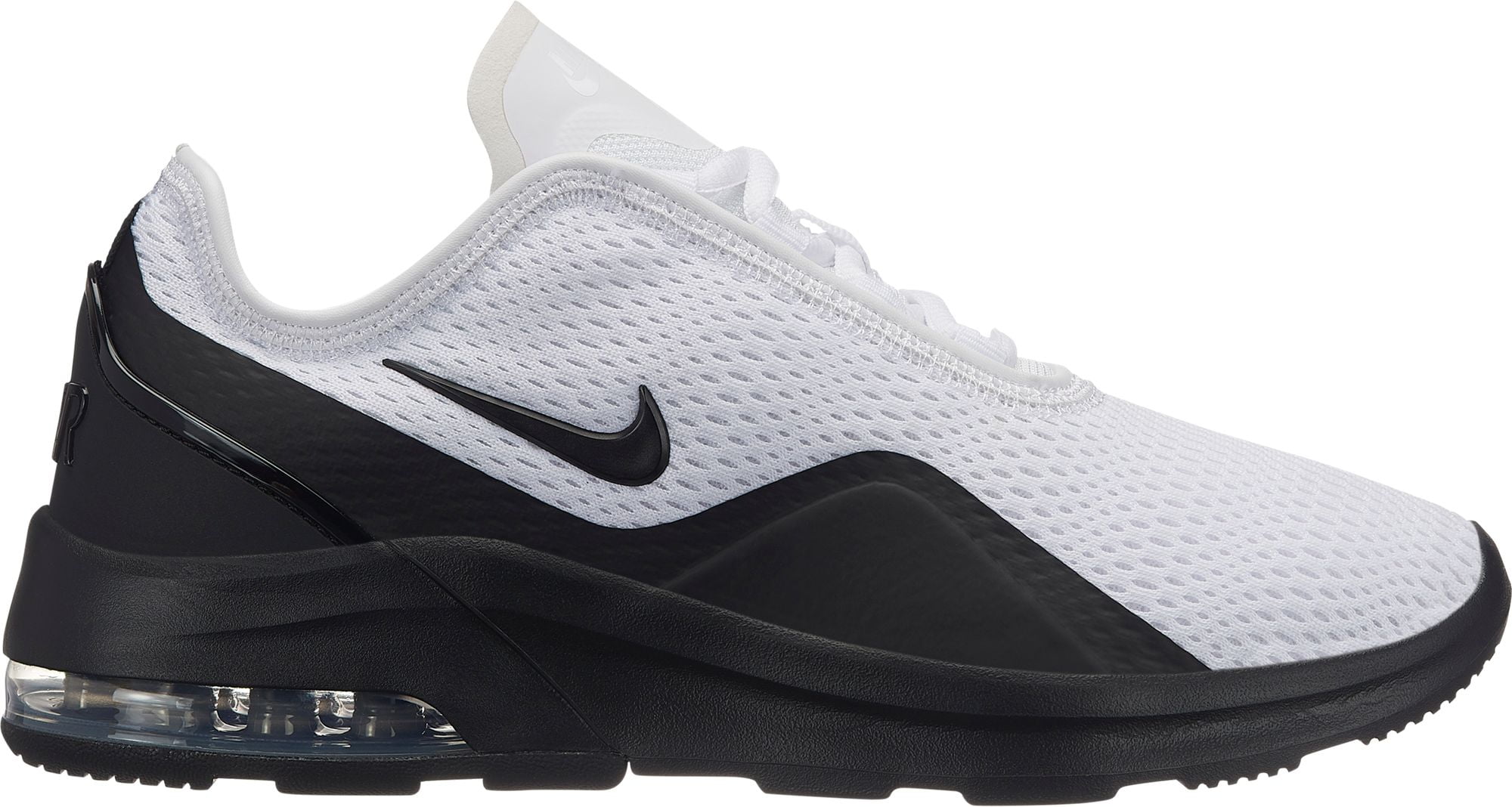 nike air max motion 2 women's black and white