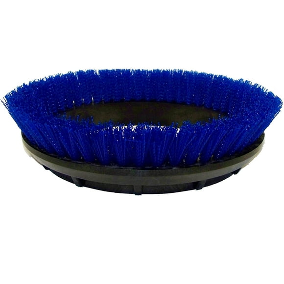 Oreck - 237.058 Commercial 237058 Crimped Polypropylene Scrub Orbiter Brush, 10.5â bristle to bristle outer dimensions, Blue, For ORB550MC Orbiter Floor Machine