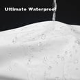 thumbnail image 6 of Bathway Waterproof Fabric Shower Curtain Liner Washable, Cloth Shower Liner with Magnets, White Shower Liner Soft Fabric, Lightweight Shower Curtain Liner, 70x72 Inches, 6 of 9