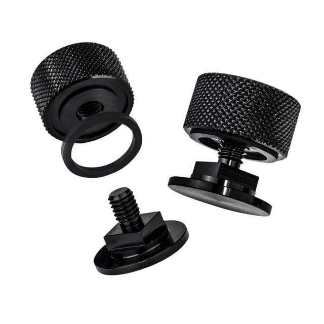 Sujetadores para casco de soldadura, tornillos para casco, accesorios para casco eléctrico Negro