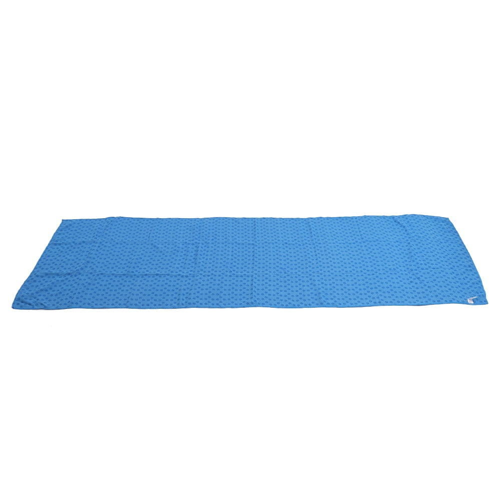 Wear-resisisatant 72.0 X 24.8in Yoga Mat Cover Anti-Slip Yoga Mat Blanket For Livingroom Bedroom Office Home Sky Blue
