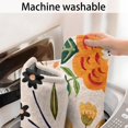 thumbnail image 5 of Bright Pioneer Flower Bathroom Rugs Mat,Non Slip Microfiber Bathroom Rug,Rubber Backing,Soft Bathroom Mats for Bathroom Floor,Tub and Shower,17x27in(43x68cm), 5 of 5