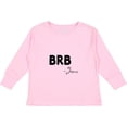 thumbnail image 3 of Inktastic Easter Brb Jesus Boys or Girls Long Sleeve Toddler T-Shirt, 3 of 5