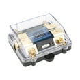 thumbnail image 4 of Portafusibles Universal para coche, 100A, LED Digital, 1 en 2 salidas, amplificador de Audio, portafusibles Jadeshay A, 4 of 8