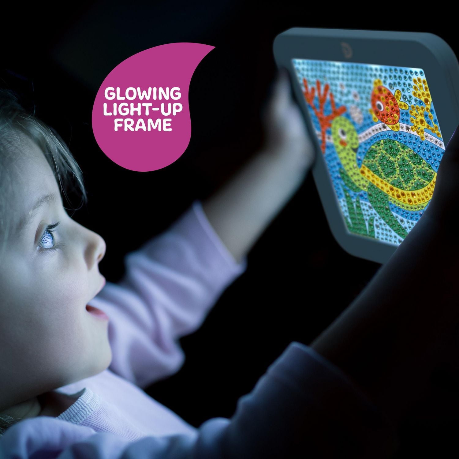 Discovery™ Dazzle Art Light-Up Diamond Painting Kit, Diamond Painting Kit