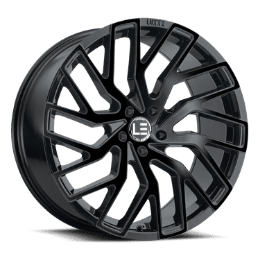 LUXXX LE 5 22X9 5X114.3 35ET 73.1CB GLOSS BLACK WHEEL