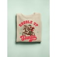 thumbnail image 3 of Saddle Up Santa - Cowboy Xmas Men's Sweatshirt, 3 of 4