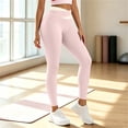thumbnail image 6 of ATOYSOY High Waisted Leggings for Women Butt Lift Gentle Wrap Yoga Pants Solid Fabric Workout Running, 6 of 7