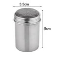 thumbnail image 6 of opvise Stainless Steel Chocolate Shaker Flour Powder Icing Sugar Coffee Sifter + Lid Silver, 6 of 7