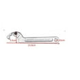 thumbnail image 2 of Car ATV Motorcycle 7'' Adjustable Hook Wrench C Spanner Tool Round Head 3/4''-2", 2 of 5
