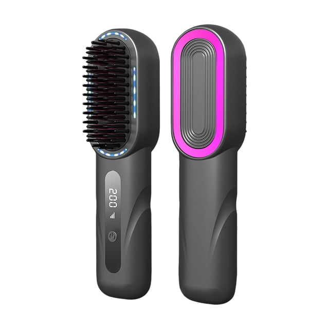 Wireless Negative Straightening Comb Quick And Effective Without Damaging Hair Portable Charging Styling Device Lazy Person's Quick Straightening Equipment