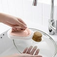 thumbnail image 3 of Brosse à Récurer pour Baignoire Robuste avec Poignée à Bande Effaceuse pour Taches Tenaces et Enlèvement du Savon, 3 of 4