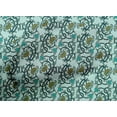 thumbnail image 4 of oneOone Cotton Poplin Fabric Leaves & Floral Block Decor Fabric Printed BTY 42 Inch Wide, 4 of 4