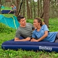 thumbnail image 2 of Colchón Inflable Bestway Matrimonial Aterciopelado Camping Twin Pavillo Plástico PVC Alta Resistencia, 2 of 4