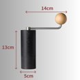 thumbnail image 4 of KINGrinder P0 - Molinillo de caf&eacute; manual ligero para olla de moka, prensa francesa, goteo con consistencia de ensamblaje, fresa c&oacute;nica de acero inoxidable, capacidad de 20g, 4 of 4