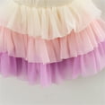 thumbnail image 4 of Girls' Summer New Half Skirt Mesh Puffy Skirt Embroidery Mesh Solid Princess Bow Skirt Elegant Dress Constructed Dress, 4 of 5