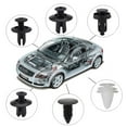 thumbnail image 4 of 100 Pcs Fender Liner Fastener Rivet Push Clips Retainer 6 Size Universal for Car, 4 of 7