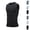 Black, variant on V-Boost, V2.0 Compression Shaping Shirt Tank Men, Men Sport Running Moisture Wicking Dry Fit Breathable Sleeveless Vest Gym Shirt