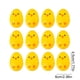 thumbnail image 3 of Juguetes sorpresa de huevo | Decoraciones de Pascua Huevos de plástico con temática de pollitos Amarillo | Cápsula de 12 de 2,36x1,77 pulgadas reutilizable resistente al desvanecimiento | Mesa de, 3 of 6