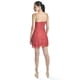 thumbnail image 3 of Vestido corto de encaje Roman Fashion /Juvenil, 5163 (Rojo) rojo G, 3 of 5