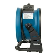 XPOWER 1/4 HP 2100 CFM Variable Speed Sealed Motor Ventilation Axial Air Mover - Blue