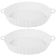 thumbnail image 1 of 2Pcs Air Friteuse Silicone Pot Réutilisable Air Friteuse Silicone Doublure Résistant à la Chaleur Air Friteuse Panier avec Poignée en Silicone, 1 of 10