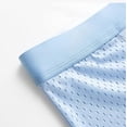 thumbnail image 2 of Ropa interior masculina de malla de seda de hielo, bóxer masculino de verano, pantalones cortos transpirables de malla (gris oscuro L), 2 of 5