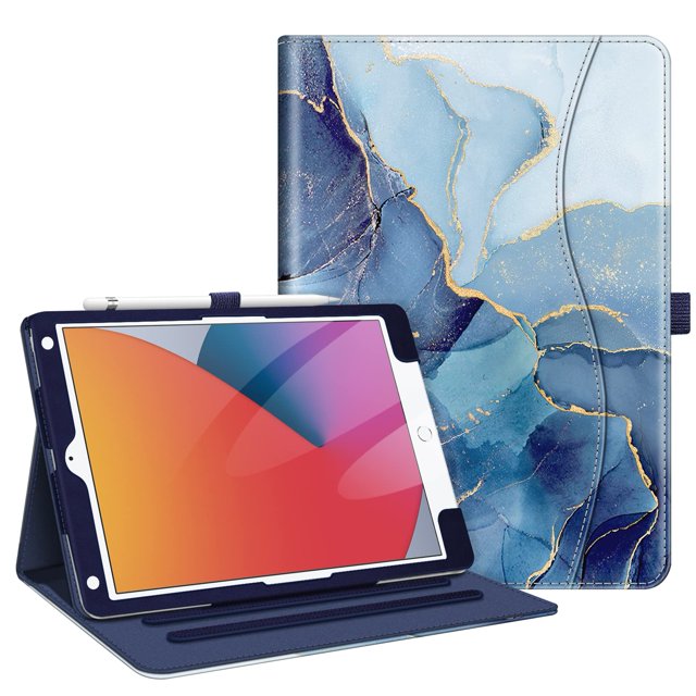 Funda Fintie para iPad 9ª, 8ª y 7ª generación de 10,2 pulgadas con Stand Ocean