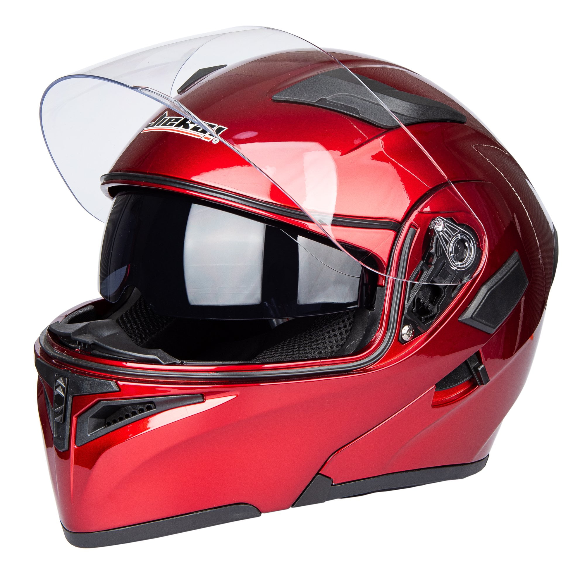 Medium Adult Shell DOT Approved Full Face Motorcycle Helmet with Dual Visor  and Sun Shield - Walmart.com