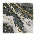 thumbnail image 4 of WYYP Marble Gold Accents Black Background Square Tablecloth Full Width Single-Sided Printing 100% Polyester Fiber 46*46, 4 of 8