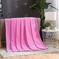 thumbnail image 4 of 100X70cm Hugging Blanket for Sofas & Beds - Soft Plush Lightweight Throw | Cozy Blanket for Living Room, Sofa & Bedroom | Warm Fleece Blanket with Fluffy Texture Lightweight(D), 4 of 7